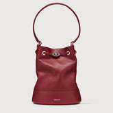 BORSA MONDA'® SMALL IN PELLE MARTELLATA RED OPERA - red opera | Zanellato