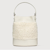 BORSA MONDA'® SMALL IN TESSUTO WHITE MERINOS - White Merinos | Zanellato