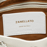 BORSA MONDA'® SMALL IN TESSUTO WHITE MERINOS - White Merinos | Zanellato