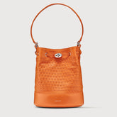 BORSA MONDA'® SMALL IN MUSIVA ORANGE DI SICILIA - Spring-Summer Bags | Zanellato