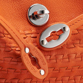 BORSA MONDA'® SMALL IN MUSIVA ORANGE DI SICILIA | Zanellato