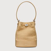 MONDA'® SMALL BAG IN MUSIVA SUEDE BEIGE IVORY - Spring-Summer Bags | Zanellato