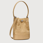 MONDA'® SMALL BAG IN MUSIVA SUEDE BEIGE IVORY - Spring-Summer Bags | Zanellato