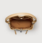 MONDA'® SMALL BAG IN MUSIVA SUEDE BEIGE IVORY | Zanellato