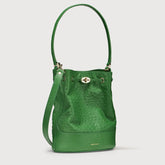 MONDA'® SMALL LEATHER BAG CACTUS GREEN CORTE DEI GRECI | Zanellato