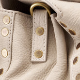 SMALL DOTTA® BAG IN NUBUCK BEIGE MALVA - Beige Malva | Zanellato