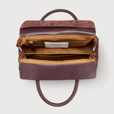 SMALL DOTTA® BAG IN NUBUCK RED BARBERA - Red Barbera | Zanellato