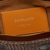 DOTTA® BABY BAG IN BROWN UNDERGROUND WICKER | Zanellato