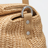 BORSA DOTTA® BABY IN VIMINI BEIGE PAPRIKA DOLCE | Zanellato