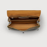 SMALL POSTINA® BAG IN SMOOTH LEATHER GREEN PRUNNO - Green Prunno | Zanellato