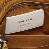 SMALL POSTINA® BAG IN SMOOTH LEATHER GREEN PRUNNO - Green Prunno | Zanellato