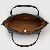 BORSA A'SPASSO® MEDIUM IN TESSUTO BLACK BELGA | Zanellato