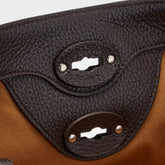 BORSA A'SPASSO® MEDIUM IN TESSUTO BROWN NOCE DI SORRENTO | Zanellato
