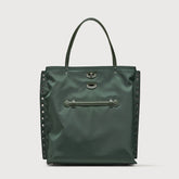 BORSA A'SPASSO® MEDIUM IN TESSUTO GREEN COBRA REALE - Borse in Pelle e Tessuto | Zanellato