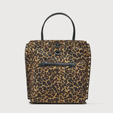 BORSA A'SPASSO® MEDIUM IN TESSUTO BLACK ZOO - Borse in Pelle e Tessuto | Zanellato