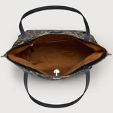 BORSA A'SPASSO® MEDIUM IN TESSUTO BLACK ZOO | Zanellato