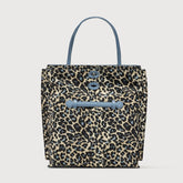 BORSA A'SPASSO® MEDIUM IN TESSUTO BLACK AMAZZONIA - Borse in Pelle e Tessuto | Zanellato