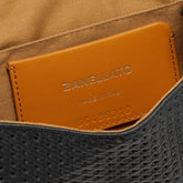 POSTINA® BABY BAG IN LEATHER HOME VENISSA SPECIAL HANDLE BLACK NEROS | Zanellato