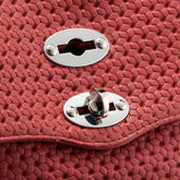 POSTINA® BABY LEATHER BAG VENISSA HOME SPECIAL HANDLE RED TANGO | Zanellato