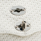 POSTINA® BABY LEATHER BAG VENISSA HOME SPECIAL HANDLE WHITE CIMA | Zanellato