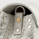 POSTINA® BABY LEATHER BAG VENISSA HOME SPECIAL HANDLE WHITE CIMA | Zanellato