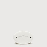 MONDA'® SMALL LEATHER BAG VENISSA HOME SPECIAL HANDLE WHITE CIMA | Zanellato