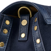 POSTINA® BABY LEATHER BAG IN ZASHMERE® & CACTUS BLUE SIDERALE | Zanellato