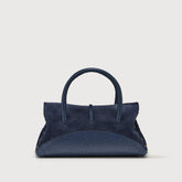 BORSA DOTTA® SMALL IN PELLE ZASHMERE® & CACTUS BLUE SIDERALE | Zanellato