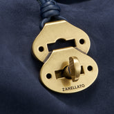 BORSA DOTTA® SMALL IN PELLE ZASHMERE® & CACTUS BLUE SIDERALE | Zanellato