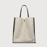 BORSA A'SPASSO® MEDIUM ZASHMERE® & CACTUS GREY SASSO CORTO - Tote Bag | Zanellato