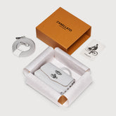 POSTINA® WALLET IN PELLE MARTELLATA GREY CARRARA - Grey Carrara | Zanellato