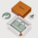 POSTINA® WALLET IN PELLE MARTELLATA GREEN PIPERITA - Green Piperita | Zanellato