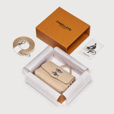 POSTINA® WALLET IN PELLE MARTELLATA PINK DALIA - Pink Dalia | Zanellato