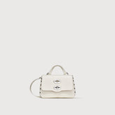 POSTINA® WALLET IN PELLE MARTELLATA BIANCO LATTE - bianco latte | Zanellato