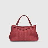 POSTINA® SMALL WICKER BAG RED VIGNOLA | Zanellato