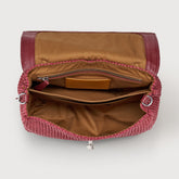 POSTINA® SMALL WICKER BAG RED VIGNOLA | Zanellato