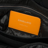 POSTINA® M IN BLACK LIQUIRIZIA FABRIC | Zanellato