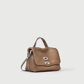 POSTINA® BABY IN GREY OSTIA ANTICA PRINTED LEATHER - Postina® | Zanellato