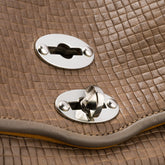POSTINA® BABY IN GREY OSTIA ANTICA PRINTED LEATHER | Zanellato