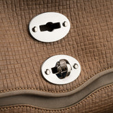 POSTINA® BABY IN GREY OSTIA ANTICA PRINTED LEATHER | Zanellato