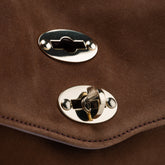 POSTINA® BABY IN BROWN LEGNO DI NOCE SUEDE | Zanellato