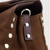 DOTTA® S IN BROWN LEGNO DI NOCE SUEDE | Zanellato