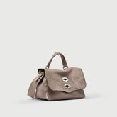 POSTINA® BABY IN GREY PIETRA SERENA SMOOTH LEATHER | Zanellato