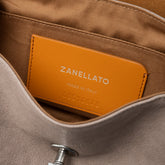 POSTINA® BABY IN GREY PIETRA SERENA SMOOTH LEATHER | Zanellato