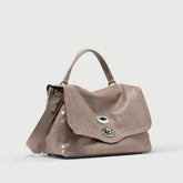 POSTINA® S IN GREY PIETRA SERENA SMOOTH LEATHER | Zanellato