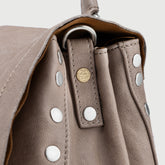 POSTINA® S IN GREY PIETRA SERENA SMOOTH LEATHER | Zanellato