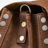 BORSA POSTINA® SMALL IN PELLE LISCIA BROWN SANDALO - Brown Sandalo | Zanellato