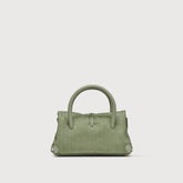 DOTTA® BABY LEATHER BAG AMORETTO GREEN SPINOSO | Zanellato