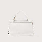 POSTINA® SMALL LEATHER BAG AMORETTO WHITE CASSATA | Zanellato