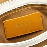 POSTINA® SMALL LEATHER BAG AMORETTO WHITE CASSATA | Zanellato